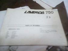 CATALOGO PARTI DI RICAMBIO ORIGINALE LAVERDA 750 SF - LAVERDA 750 GT - ANNO 1973