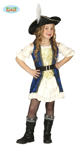 Costume carnevale capitana dei - costume,