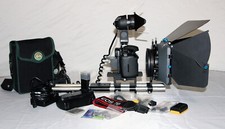 Canon eos 7d+proaim mattebox mb-700+illuminatore portatile Pro+accessori