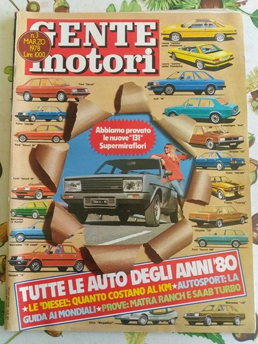 Rivista gente motori del - rivista,