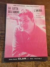 SPARTITO  GINO  SANTERCOLE  "LA LOTTA  DELL'AMORE" + "L'ANIMA"