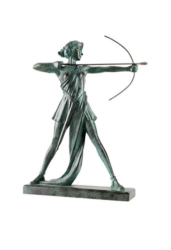 Statua arciere design toscano - arciere,
