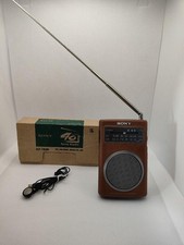 Radio FM/AM SONY ICF-TR40 1 chip IC 1995 funzionante con scatola rara Japan JP