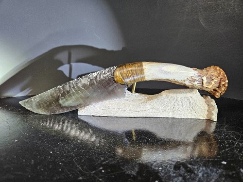 Coltello ossidiana arcobaleno