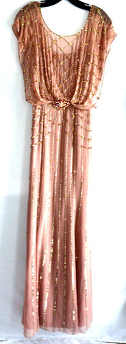 Maxi abito lungo rosa