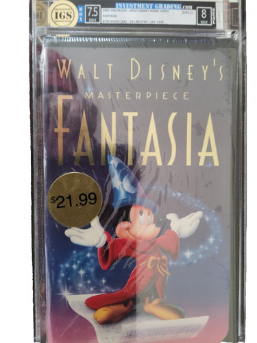 Walt disney fantasia vhs - disney's,