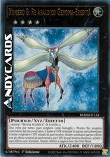 NUMERO 8: RE ARALDICO GENOMA-EREDITA' • Ultra R • BLMM IT152 • 1Ed • Yugioh!