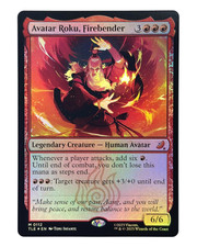 MTG | Avatar Roku, Firebender | Avatar: The Last Airbender | Foil | quasi nuovo | IT