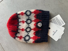 Berretto MONCLER, blu, rosso