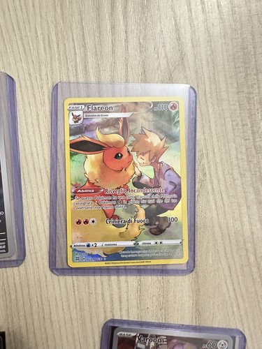 Carta pokemon flareon - carta,