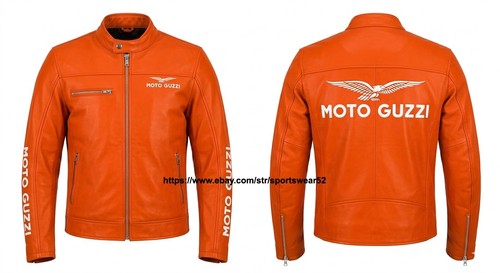 Giacca moto guzzi - moto, pelle