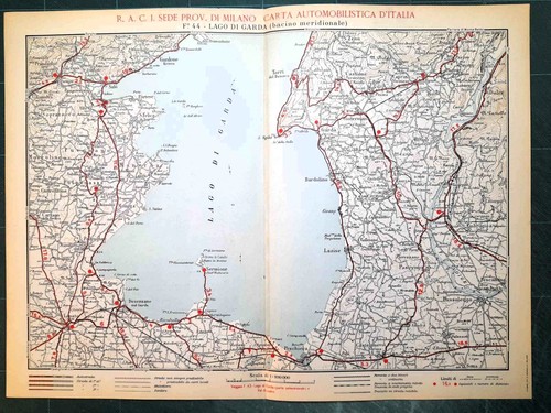 Carta geografica stradale