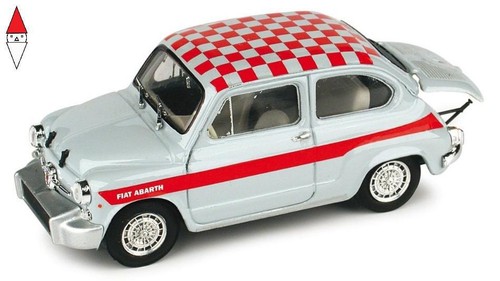 Brumm fiat 1000 abarth - 1/43,