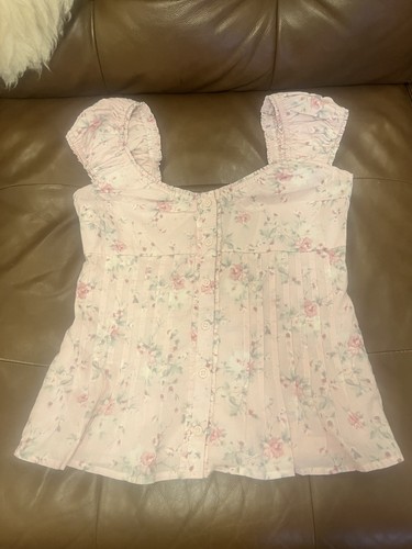 Top babydoll hollister - hollister, rosa
