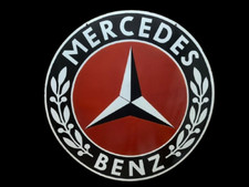 INSEGNA MERCEDES SMALTATA