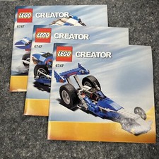 LEGO CREATOR 6747 2009 LIBRETTI MANUALE ISTRUZIONI - Solo istruzioni