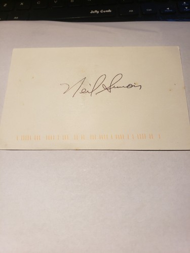 Cartolina autografa firmata