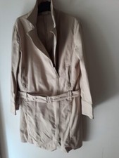 TRENCH DONNA MANGO COTONE BEIGE ELASTICIZZATO COME NUOVO OFFERTISSIMA ESTATE 