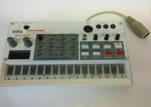 Korg volca sample - sample, scheda