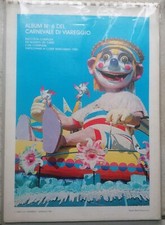 CARNEVALE VIAREGGIO BOZZETTI  CARRI 1983