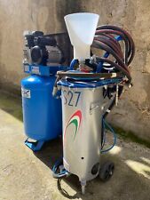 sabbiatrice professionale tek system +compressore, completa di accessori