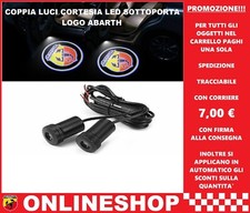 COPPIA LUCI LED CORTESIA