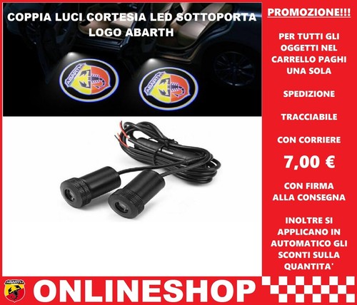 Coppia luci led - luci, cortesia