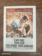 Mini locandina ciak "Via col