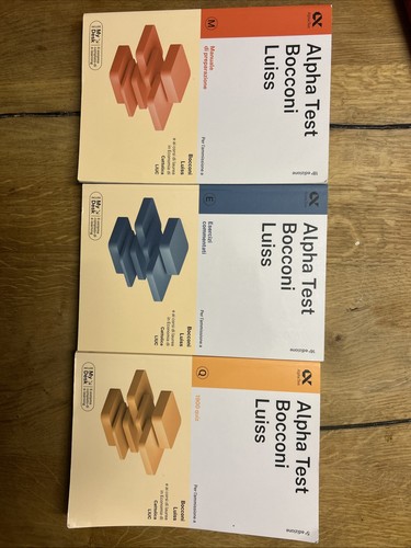 Libri alpha test - alpha, bocconi
