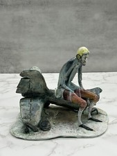 Statuina italiana ceramica Lo