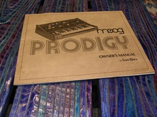 Moog Prodigy Owners Manual By Tom Rhea Sintetizzatore Analogico Informazioni Tecniche