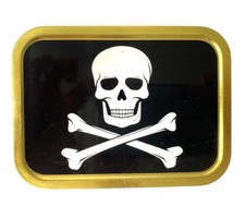 Pirate Flag Tobacco Tin 2 oz