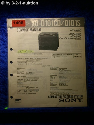 Manuale servizio sony xo - manuale,