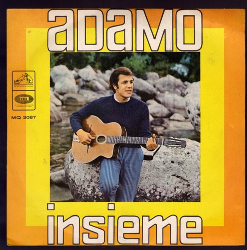 Adamo disco giri insieme - adamo, 45