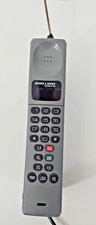 Telefono Motorola vintage anni 80 grigio serie America mattoncini di Cellular One