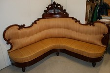 Divano antico ad angolo XIX secolo