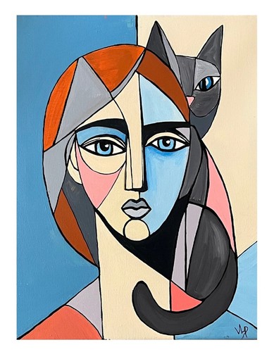 Gatto lady picasso - gatto,