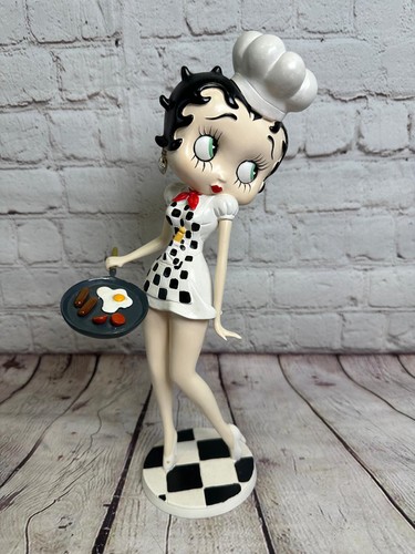 Betty boop chef figurine - chef, resin