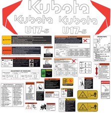 Adatto per KUBOTA U17-5 kit