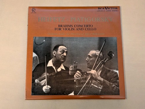 Heifetz piatigorsky brahms - piatigorsky,