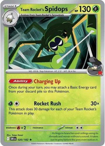 Team rocket spidops - team, rocket's