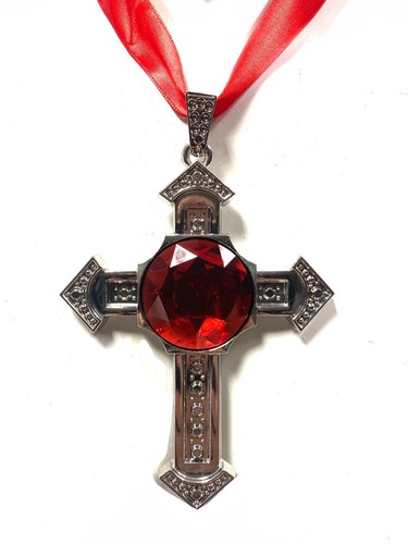 Grande collana croce gotica