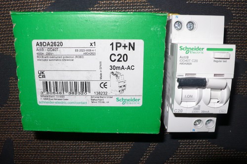Disjoncteur differentiel 20a - disjoncteur,