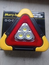 Triangolo Spia Emergenza Auto Multifunzione Luce Emergenza Soccorso Ricarica USB