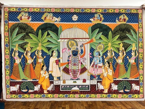 Quadro shrinathji pichwai - quadro,