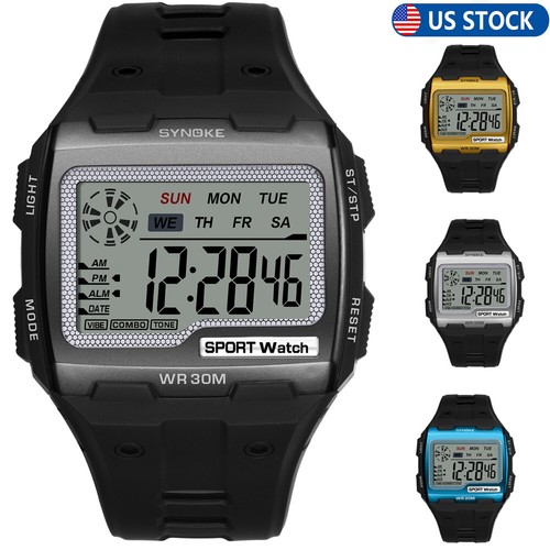 Orologio uomo quadrato outdoor - quadrato,