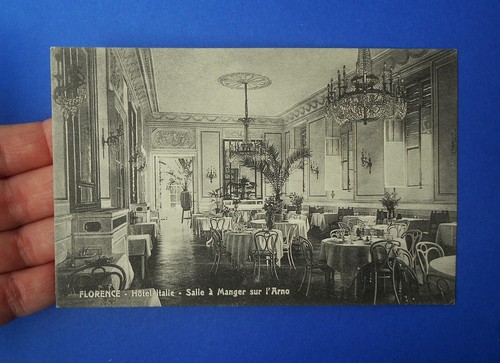 Cartolina pubblicità firenze - cartolina,
