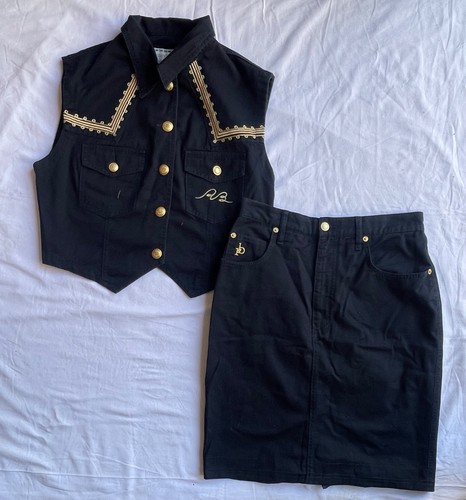 Raro set pezzi gonna jeans - 2,