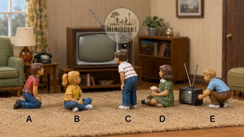 Figurine miniatura a - figurine, tv