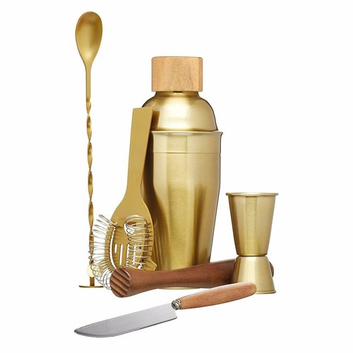 Set cocktail pezzi ottone - set,